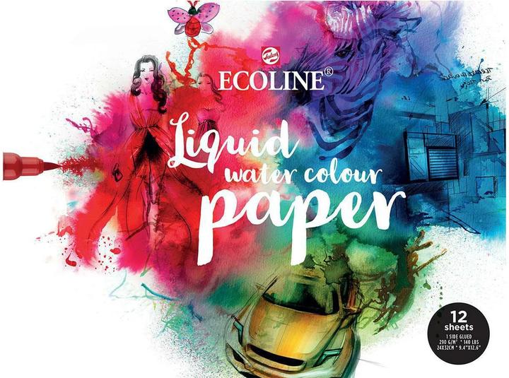 Talens Tampone per acquerello Ecoline 24 x 32 cm, 290 g/m² (24 x 32 cm)