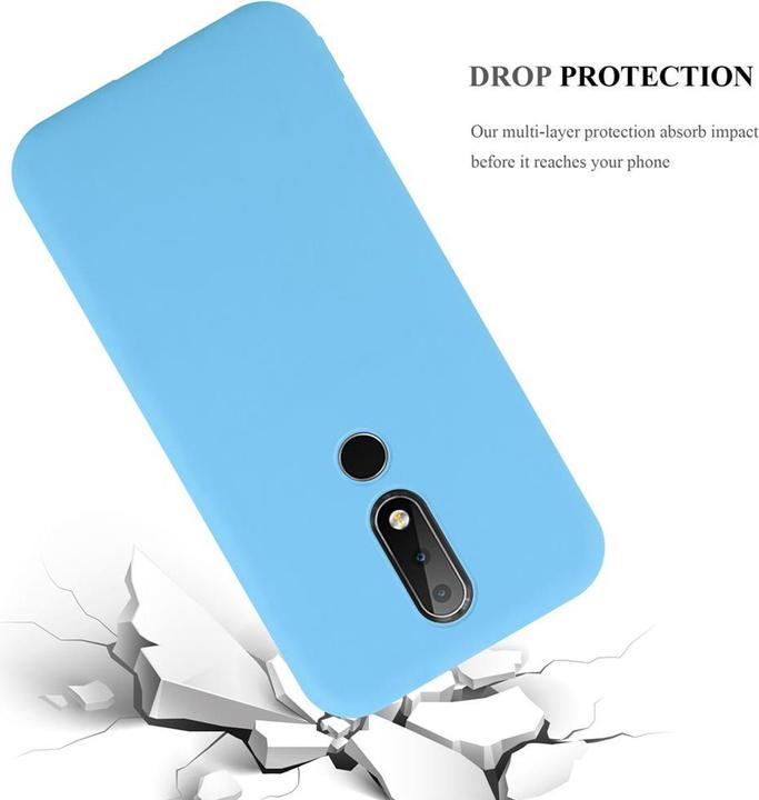 Actual product image Cadorabo TPU Candy Cover (Nokia 6.1 Plus)