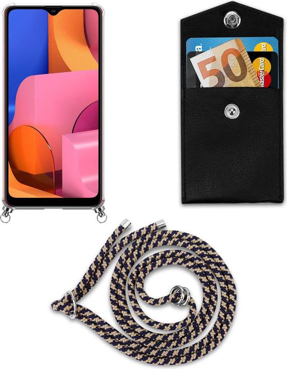 Produktbild Cadorabo TPU Handy Kette SILBER Cover