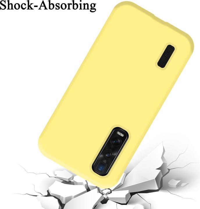 Produktbild Cadorabo TPU Liquid Silicone Case Hülle für Oppo FIND X2 PRO (Oppo Find X2 Pro)