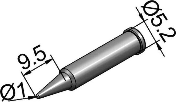 Actual product image Kurtz Ersa Soldering tip ERSADUR, lead free, 1.0mm (Soldering tip)