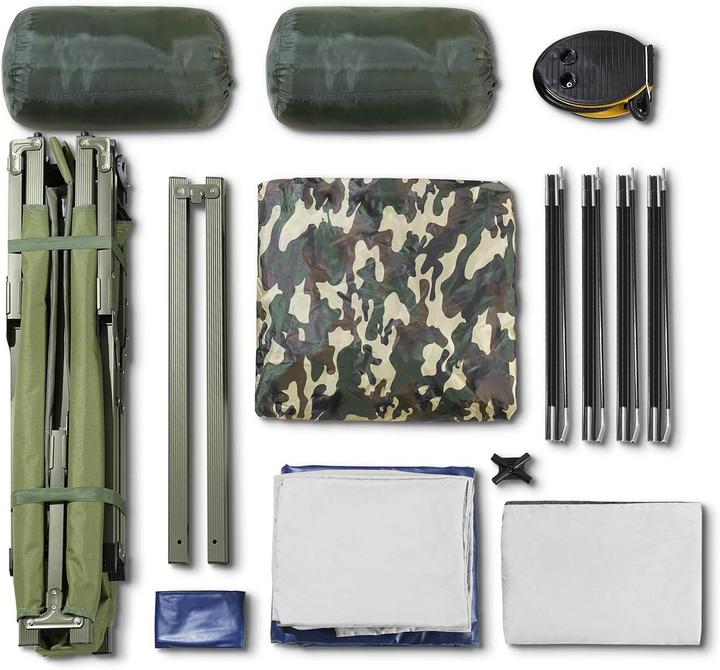 Actual product image SoBuy 4in1 camp bed (Pitching tent, 20.98 kg, 2 persons)