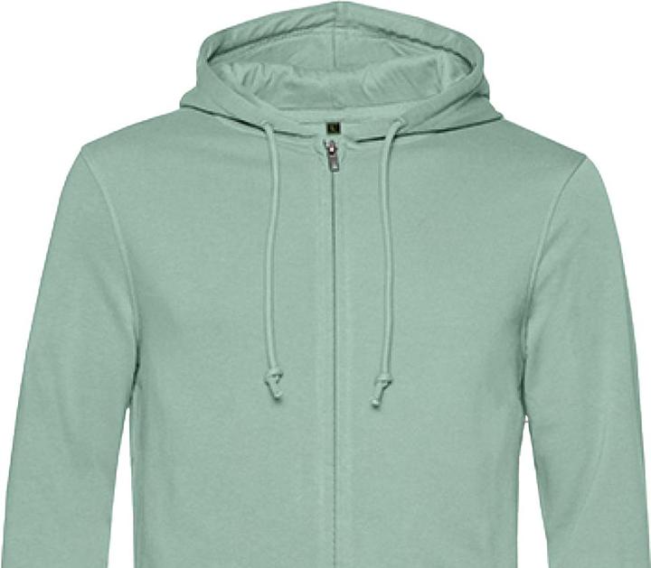 Immagine prodotto B&C Organic Felpa con Cappuccio e Zip Intera Uomo (S)
