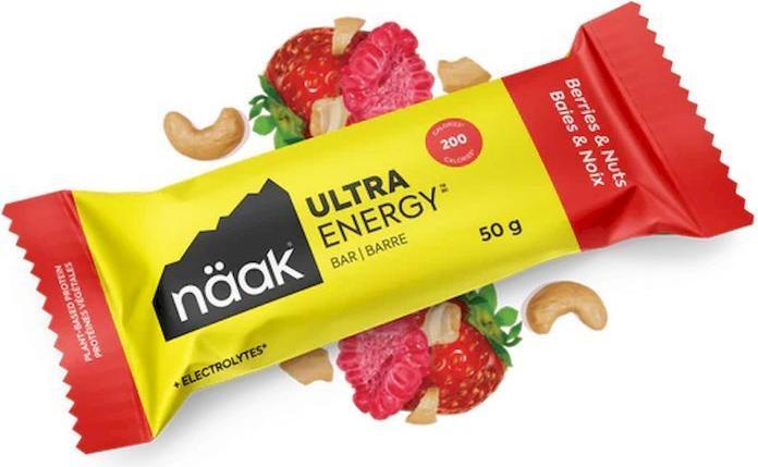 Immagine prodotto Näak Barrette Ultra Energy (Frutti rossi, Legumi, Fruttato, 12 pz., 50 g)