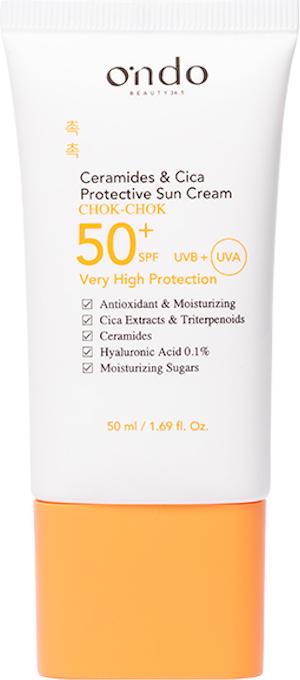 Ondo Ceramide & cica protective sun cream (Sonnencreme, SPF 50+)