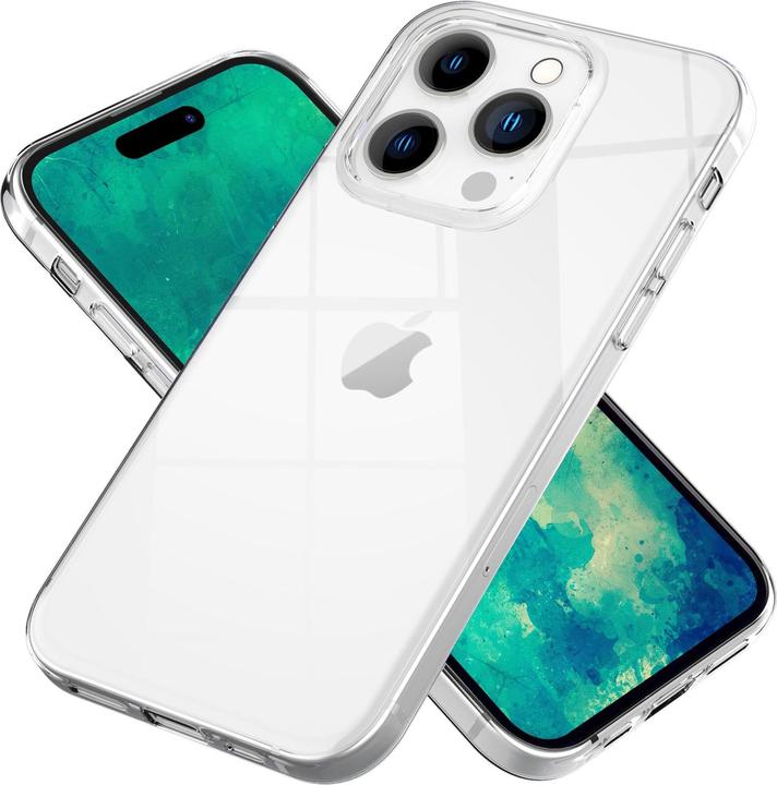 Nalia Klare Transparente Silikon Hülle (Apple iPhone 14 Pro Max)