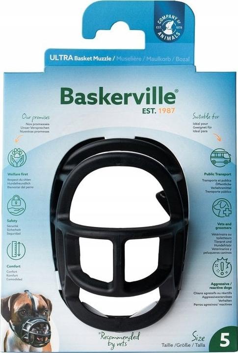 Company of Animals Ultra muzzle Baskerville (5, Dog, General)