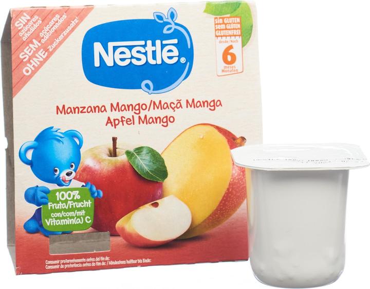 Produktbild Nestlé Apfel Mango Kompott, nach 6 Monaten (425 g)