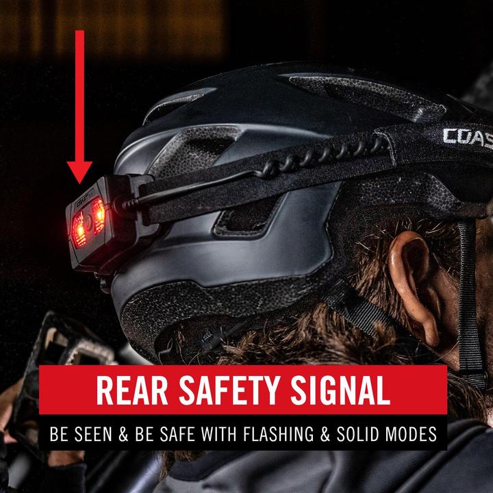 Image du produit Coast RL10 Lampe frontale à lumière blanche et rouge (560 lm)