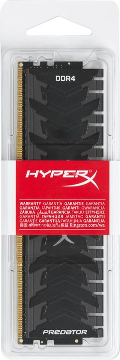 Actual product image HyperX predator (1 x 8GB, 3000 MHz, DDR4-RAM, DIMM)