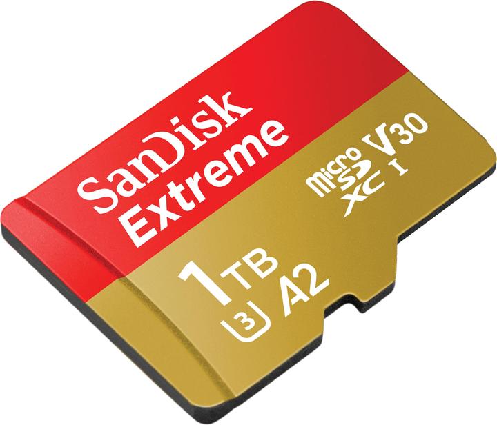 Image du produit SanDisk Extreme UHS-I V30 (1000 Go, microSDXC, U3, UHS-I)