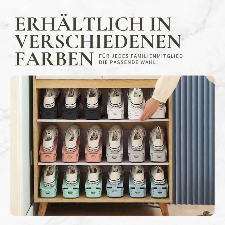 Actual product image Hermex Schuhstapler Schuhhalter Schuhschrank Schuhregal Schuhhalterung Schuh-Organizer