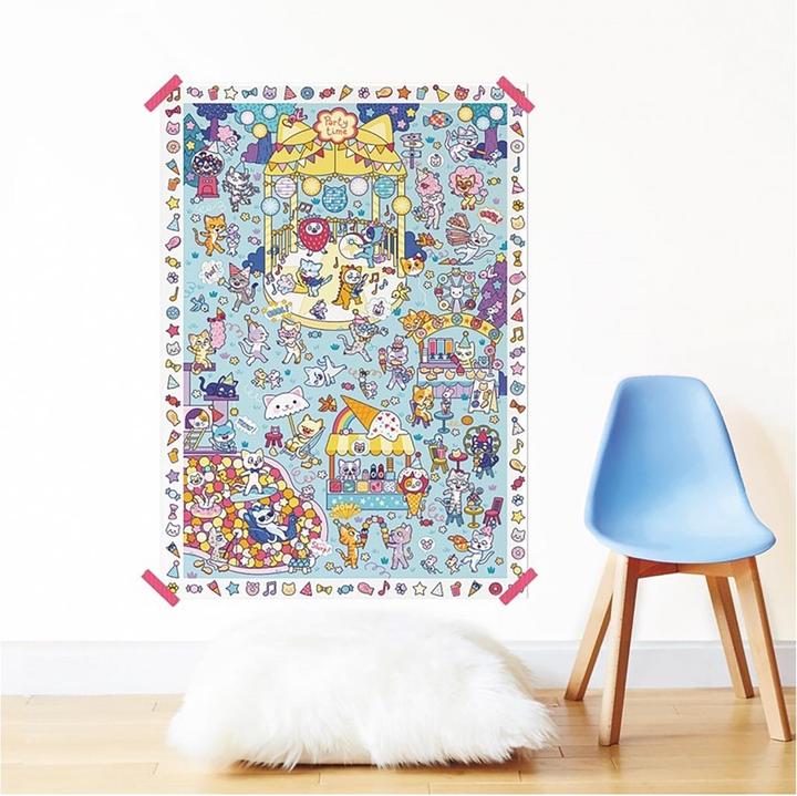 Produktbild Poppik Sticker Kreativ Poster Party