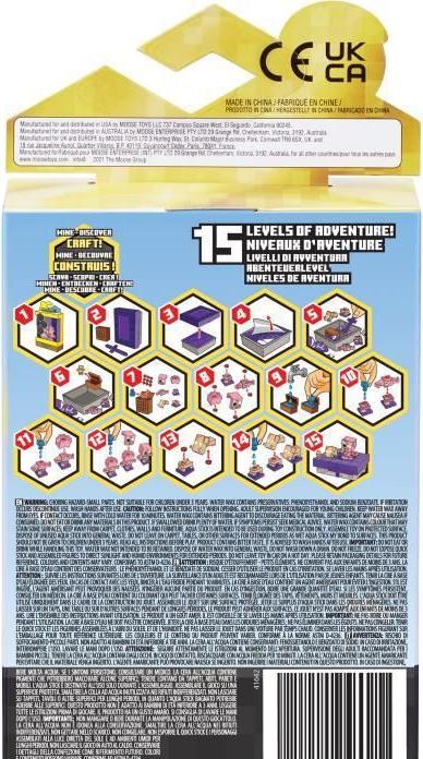 Produktbild Moose Treasure X Set Minecraft + Gift Hasbro Troll