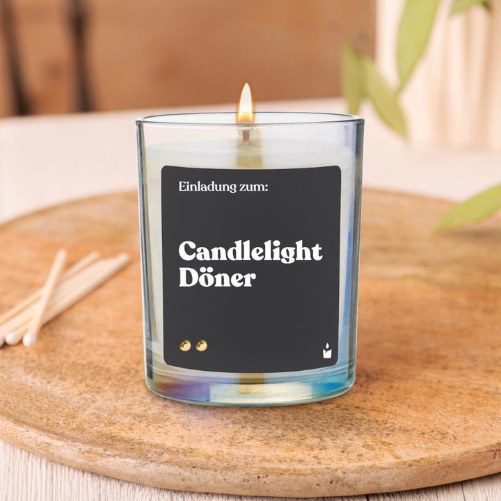 Produktbild Chatty Candles Duftkerze Woody Candlelight Döner