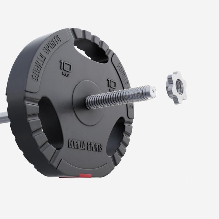 Actual product image Gorilla Sports Weight plates (1 x 10 kg)