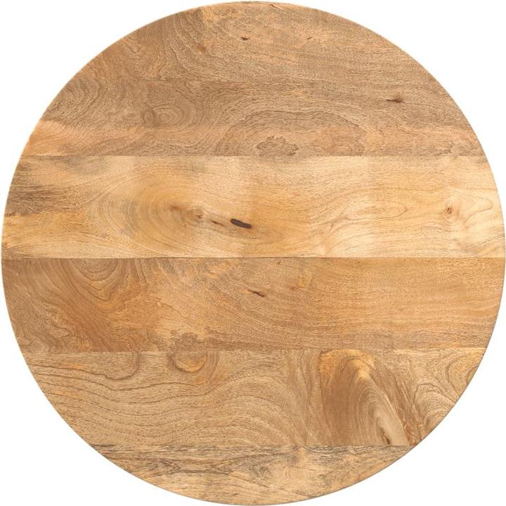 VidaXL Piano del tavolo Piano in legno Piano in legno massiccio Ø 40x2,5 cm Rotondo Legno massiccio Mango