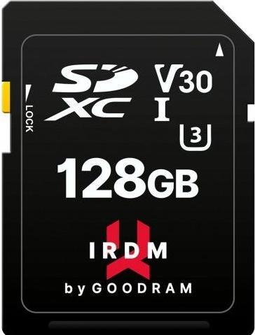 Image du produit Goodram IR-S3A0-1280R12 Carte mémoire SDXC UHS-I (128 Go, SDXC, U3, UHS-I)