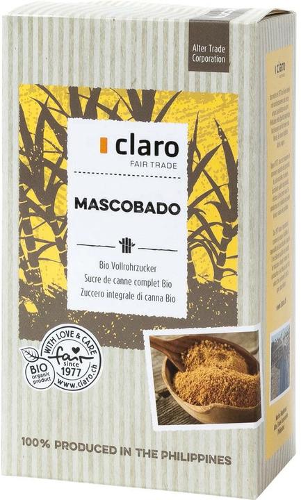Claro Vollrohrzucker Mascobado 500 g (500 g)