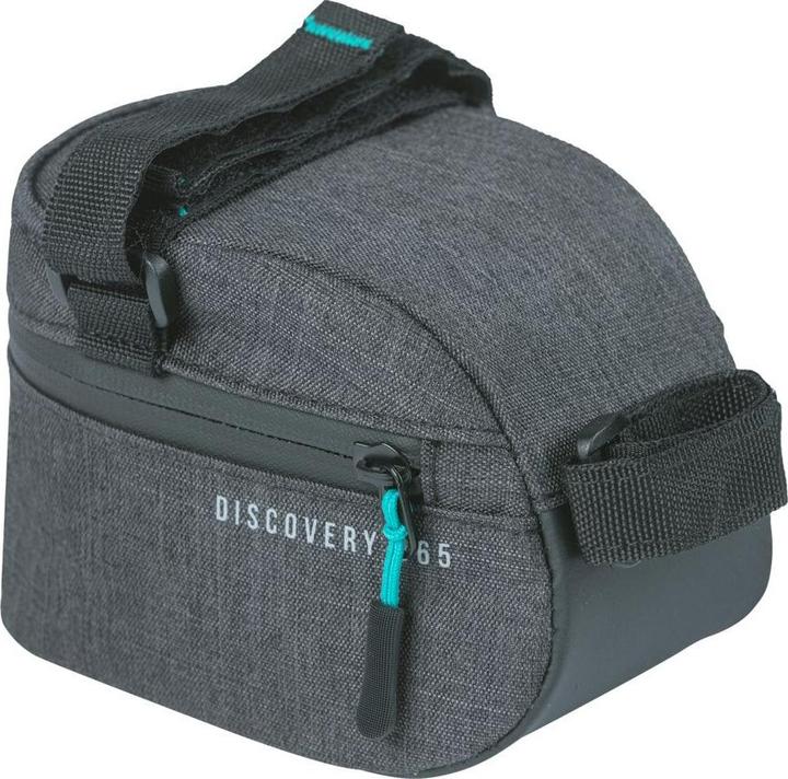 Produktbild Basil Discovery 365D Rahmentasche M, 1.8L, schwarz melee (1.80 l, Rahmentasche)