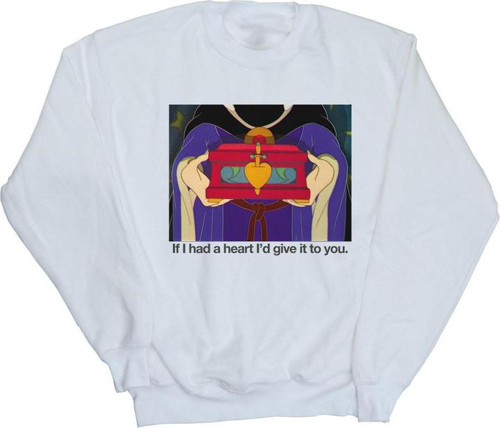 Actual product image Disney Mens Sleeping Beauty If I Had A Heart Sweatshirt (S)