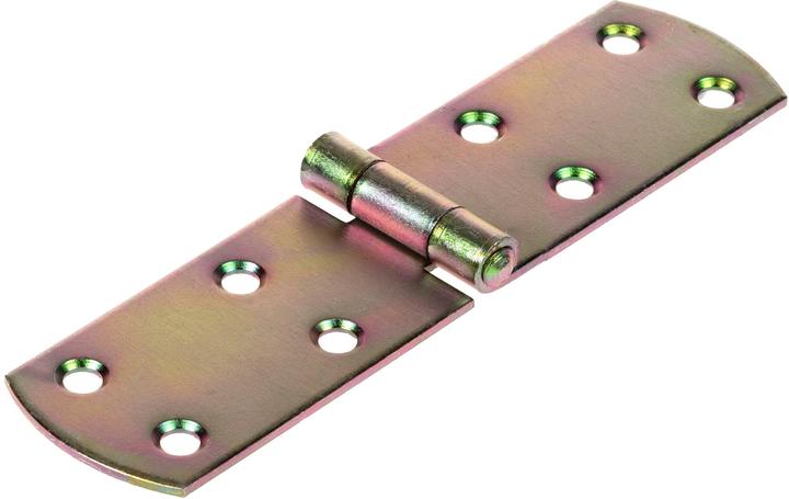 Actual product image Struct French crate hinge, 140 x 35 mm, thread type: Without (Hinges, 1 pcs.)