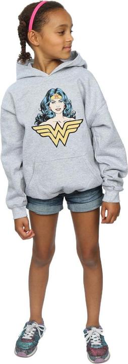 Produktbild Wonder Woman Gaze Kapuzenpullover Mädchen (152, 158)