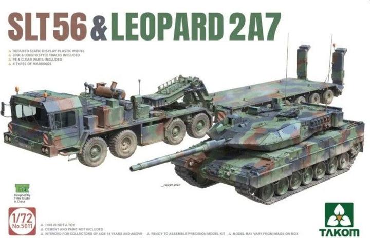 Immagine prodotto Takom SLT56 e Leopard 2A7