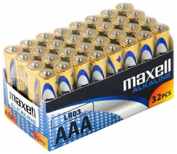 Maxell AAA battery (32 pcs., AAA)