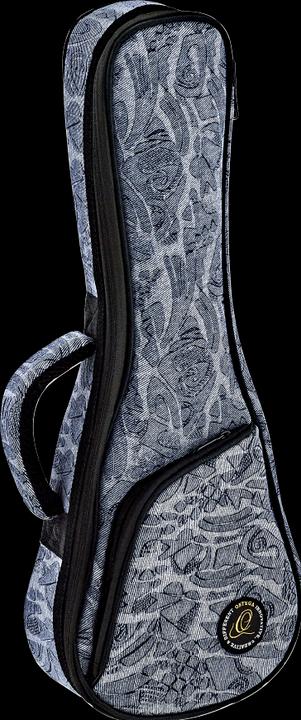 Actual product image Ortega Soprano Ukulele Bag Blue Jean (Ukelele)