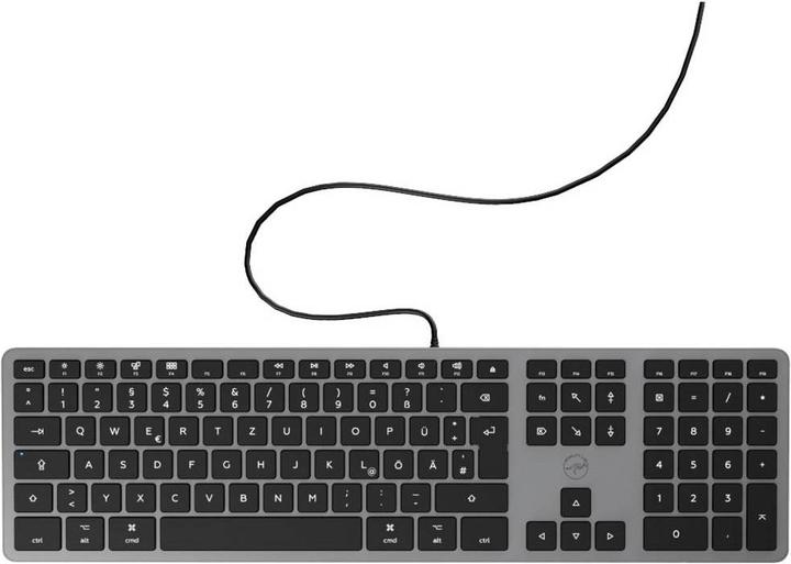 Image du produit Mobility Lab ML311883 Clavier USB Français, QWERTZ, Mac Gris (DE, Filaire)