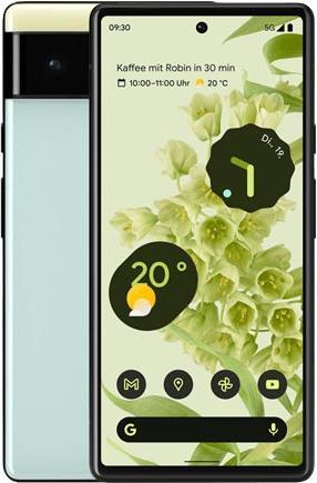 Immagine prodotto Google Pixel 6 (128 GB, Sorta Seafoam, 6.40", SIM + eSIM, 50 Mpx, 5G)
