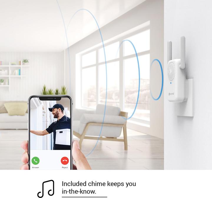 Produktbild EZVIZ DB1C + Chime+ Transformer