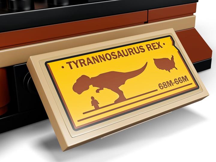 Produktbild LEGO T. Rex-Skelett in der Fossilienausstellung (76940, LEGO Jurassic World)