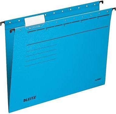 Actual product image Leitz ALPHA suspension file, A4, open at the sides, blue (A4, 1 x)