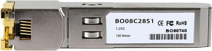 Actual product image BlueOptics Cisco Viptela VIP-SFP-1GE-BASET compatible SFP BO08C28S1