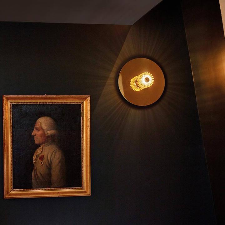 Actual product image DCW éditions In The Sun wall light 380 gold/gold (E27)