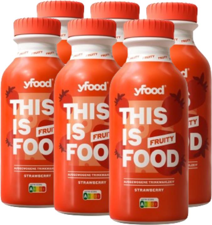 Actual product image YFood Drinking meal (Strawberry, 1 x)