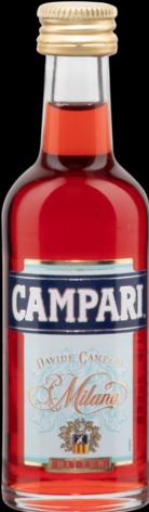 Image du produit Campari Apéritif amer d'Italie 25% vol. 0,05l (18 ans, 25 %, Italie, 1 x 5 cl, Amer)