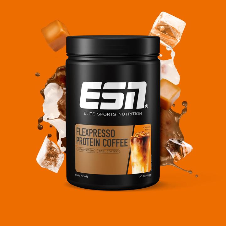 Image du produit ESN Flexpresso Protein Coffee (Caramel, 1 pcs, 908 g)