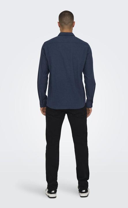 Produktbild Only & Sons Normal geschnitten Hemdkragen Hemd Hemd (L)