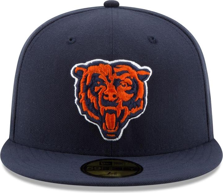 Produktbild New Era 59Fifty Fitted Cap - NFL Chicago Bears navy - 6 7/8 (6 7/8)