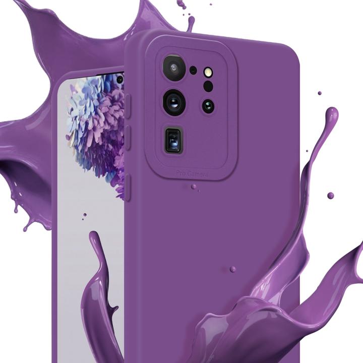 Actual product image Cadorabo Case for Samsung Galaxy S20 ULTRA in TPU Fluid LM162 Style (Samsung Galaxy S20 Ultra)