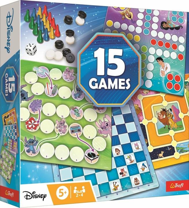 Actual product image Trefl TR Set of 15in1 games Disney EST LV LT SWE FIN