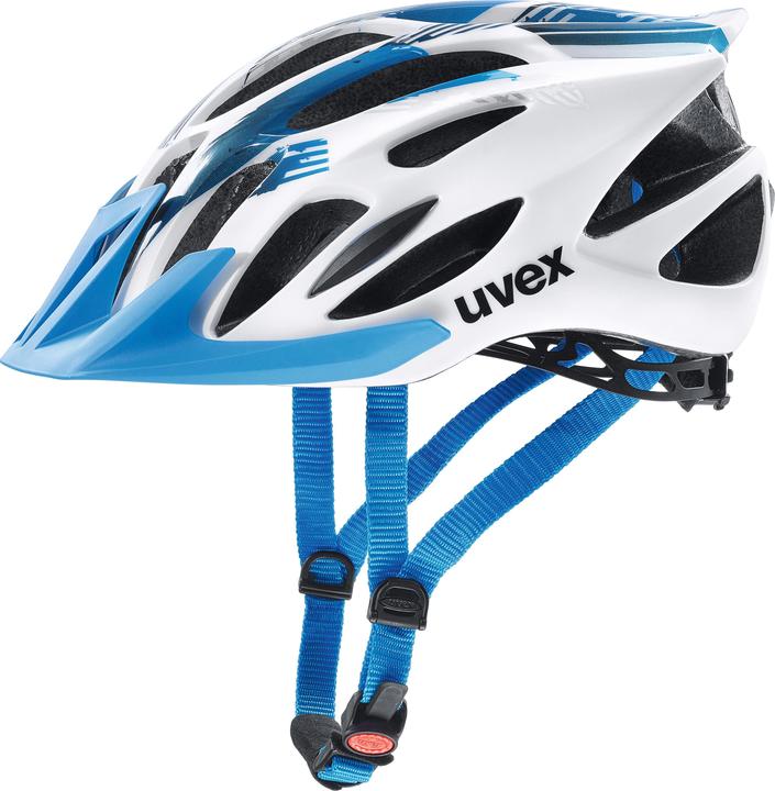 Uvex Sports Flash Fahrradhelm (Grösse: 53-56 cm, 02 white/black) (53 - 56 cm)