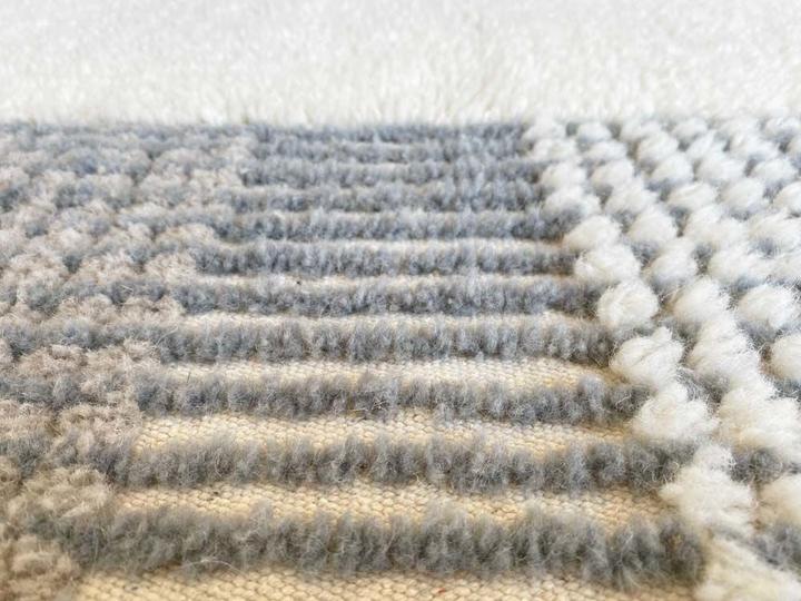 Actual product image Lorena Canals Carpet Kaia smoke (120 x 120 cm)