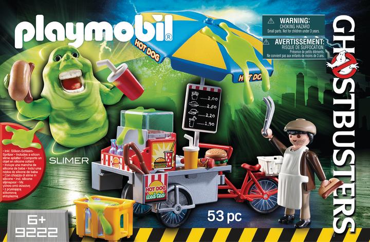 Produktbild Playmobil Slimer mit Hot Dog Stand (9222, Playmobil Ghostbusters)