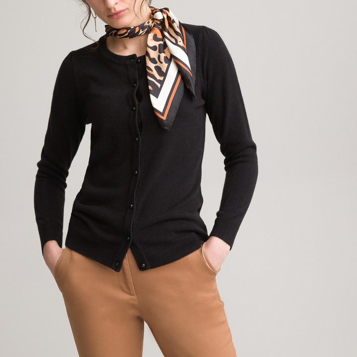 Immagine prodotto Anne Weyburn Cardigan con scollo rotondo e abbottonatura (48, 50)