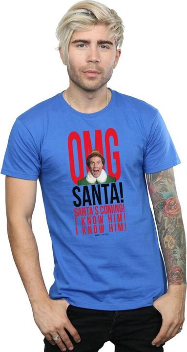 Produktbild Elf OMG Santa I Know Him TShirt (S)