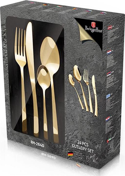 Immagine prodotto BerlingerHaus Set di posate da champagne (24 Pezzo/i, Set di posate)